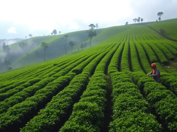 Darjeeling Tea Plantation