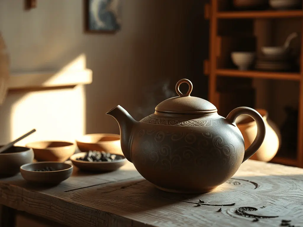 Clay Teapot