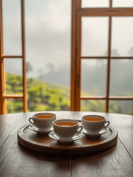 Darjeeling First Flush Tea Harvest